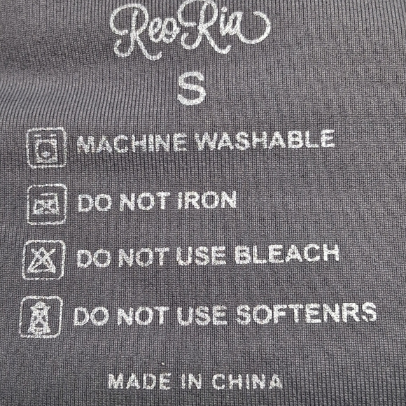 NWT Reo Rea Grey Plunging V Neck Halter Body Suit    Size S - Picture 11 of 12